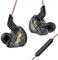Yinyoo KBEAR MONKIE K01 Kabelgebundene Gaming Ohrhörer, 1DD Leichter Gaming-In-Ear-Monitor mit 3,5-mm-Stecker, HiFi Immersive Bass In Ear-Kopfhörer Kompatibel mit Xbox/PS5/PC/Switch