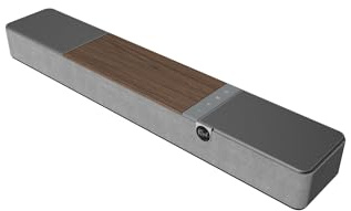 Klipsch Flexus CORE 100 2.1 canali alimentati da Onkyo Bluetooth Sound Bar con Dolby Atmos e bassi personalizzati - Noce