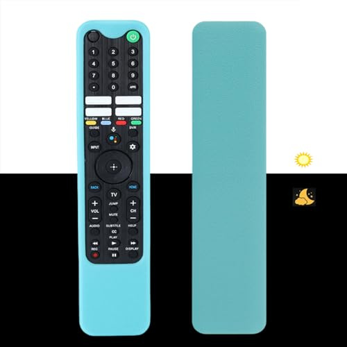 Remote Cover for Sony Bravia TV Remote Control RMF-TX621E RMF-TX520U RMF-TX500U, Protective Remote Case Shockproof, Anti-Slip, Anti-Lost with Strap