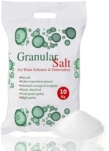 Dishwasher Salt 10kg for Dishwashers and Water Softeners, Water Softening Salt Dishwasher, Regenerating Salt (1)