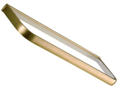 MAGICLULU Étagère Murale Tablette en Verre et Facile à Nettoyer Résistante la Corrosion en Laiton Ancien de 50 Cm pour Salle de Bain pour Rangement Salle de Bain