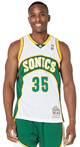 Mitchell & Ness NBA Swingman Home Jersey Supersonics 07 Kevin Durant White LG