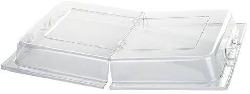 Winco Dome Cover, Full-size, Hinged Opening, PC