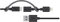 Belkin 2-in-1 USB to Lightning and Micro-USB Charge and Sync Cable for Apple iPad Pro/iPad Air 2/iPad Mini/iPhone X/8/8 Plus/7/7 Plus/SE/5c/6/6s/6 Plus/6s Plus/Samsung Galaxy S7 (MFI Approved) - Black
