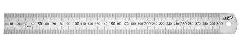 helios_preisser Biegsamer Stahlmaßstab R. Teilung: A mm/mm 300 x 15 x 0,5 mm