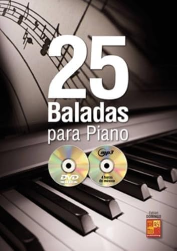 25 Baladas Para Piano (Libro/CD/DVD)