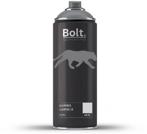 Bolt Spray Premium Paint - SPRAY BOLT PINTURA ALUMINIO LLANTAS 1K 400 ML