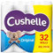 Cushelle Charmin Toilet Rolls 96 Rolls (3 x 32 Packs) Irresistibly Cushiony Soft White Toilet Tissue Ultra-Absorbent and Gentle on The Skin