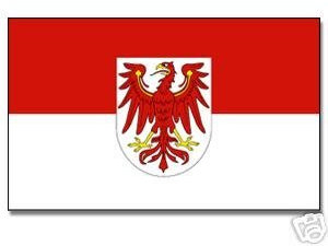 Outdoor - Hissflagge Brandenburg 90 * 150 cm Flagge
