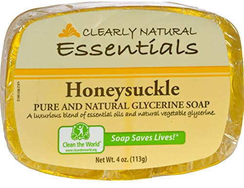 Clearly Natural Glycerine Bar Soap Honeysuckle - 4 Oz