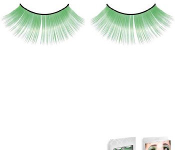 Baci BE522 Cils Verts Clair Paillettes