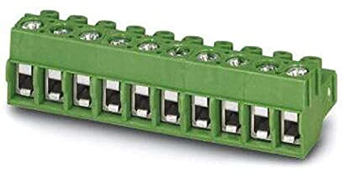 PHOENIX CONTACT PT 1.516-PVH-5.0 PCB connector, green, 1.5mm² nominal cross-section, 16 number of connections, PT 1.5..-PVH article family, 5mm pitch, 50 pieces