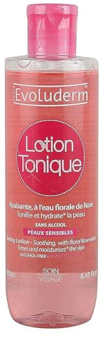 Evoluderm Rose Lotion Tonique / 250 ml Flasche