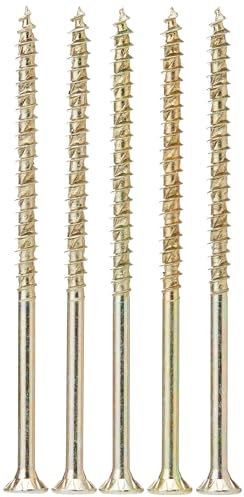 Forgefix ForgeFast Torx Vis à bois compatible ZY 5,0 x 100 mm Boîte de 100