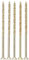 Forgefix ForgeFast Torx, kompatible Holz-Schrauben, ZY 5.0 x 100 mm, Box mit 100 Stück