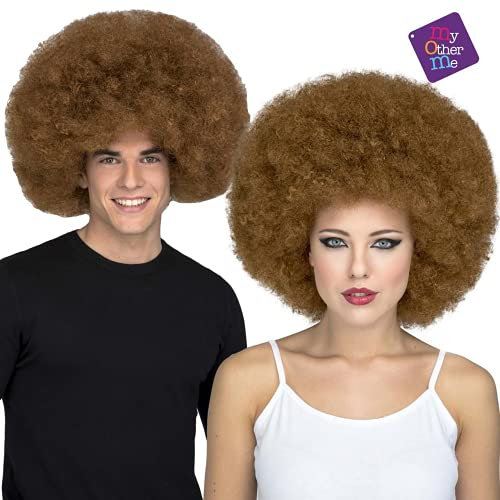 My Other Me Me - Jumbo Perücken und Hüte, braun (205590)