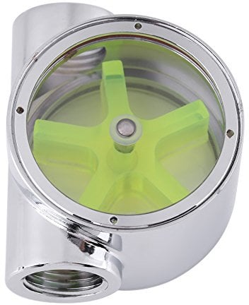 Indicatore di flusso d'acqua, filo in lega di tungsteno G1 / 4 Indicatore di flusso di raffreddamento dell'acqua del computer standard a filo femmina per computer o altri sistemi