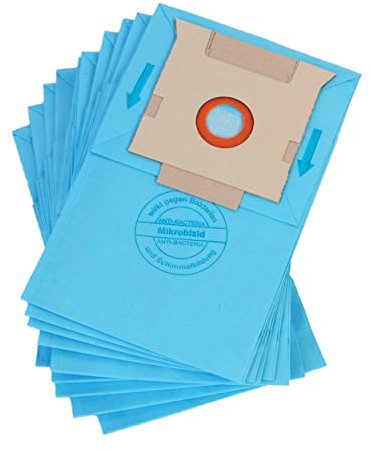 Lot de 10 sacs d'aspirateur pour Rowenta Ambia RO 211 à 240 et ZR-470 - Remplacement pour Swirl R 32