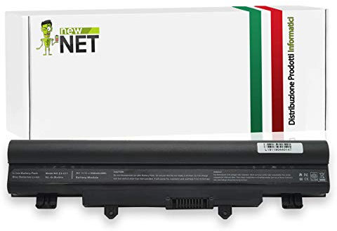 NewNet Batteria AL14A32 Compatibile con Notebook Acer Aspire V3-472P V3-472PG V3-572 V3-572G V3-572P V3-572PG EXTENSA 2509 2510 2510G TravelMate P276M-MG [5200mAh]