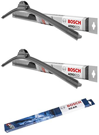 3X Scheibenwischer kompatibel mit VW UP ! (Bj. ab 2011) ideal angepasst Bosch AEROECO