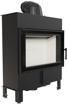 Kamineinsatz aus Stahl Lucy Slim 10 kW Ø 160