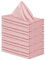 Ailler 20x Serviettes de Table Coton 50x50cm, Serviettes de Table en Tissu Lavable en Machine, Serviettes de Table Mariage Doux, Serviettes Carrées en Satin - Rose