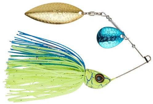 Illex Spinnerbait Crusher Jr - 23g - Blue Back Chartreuse - Sinking - 75237
