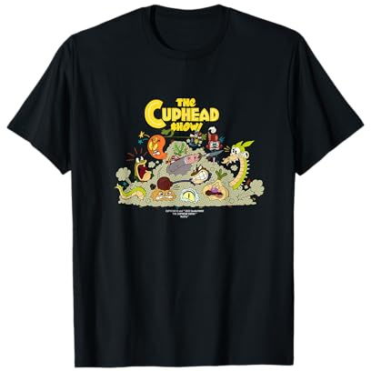 Die Cuphead Show! Boss Fight Grafiktee T-Shirt