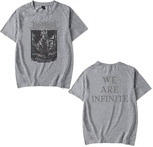 OUHZNUX Männer Frauen Wir Sind Print Graphic T-Shirts, Lorna Shore Shirt Unisex Deathcore Band Merch Für Unisex T-Shirt Kurzarm Rundhalsausschnitt Xs-4Xl