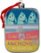 Werner Voss GmbH Glashänger Weihnachtsbaum Anchovies Fisch Dose Weihnachten Retro 12cm