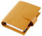 Moterm Pocket Regular Ringe Planer - Echtes Leder Binder Organizer (Kiesel-Senf, 19mm Ring)