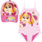 Paw Patrol Badeanzug für Strand oder Pool + Paw Patrol Kappe für Mädchen | Badeanzug und Mütze Paw Patrol für Mädchen und Skye Cap, Rosa, 6 Jahre