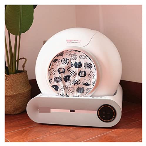 Bac à litière pour chat autonettoyant Rideau de porte anti-odeurs et anti-poussière for bassin de chat rideaux assortis 18 Styles for les produits for animaux de compagnie de litière automatique ( Col