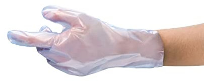Ansell Microflex 31-103 Kompostierbare Einweghandschuhe, Lebensmittelkontakt, Puder- und Latexfrei, Mehrzweckschutz, Blau, Größe XS-S (100 Paar)
