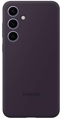 Samsung Galaxy S24+ Plus Silicone Phone Case, Protective Cover with Color Variety, Smooth Grip, Soft and Sleek Design, Snug Fit, US Version, EF-PS926TEEGUS, Dark Violet