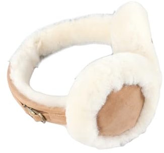 INSTR Unisex Winter Warme Lammfell Wolle Ohrenschützer Ohr Earflap Plüsch Ohrenschützer Mädchen Damen Frauen Haarbänder Ohrenschützer Ohrenwärmer