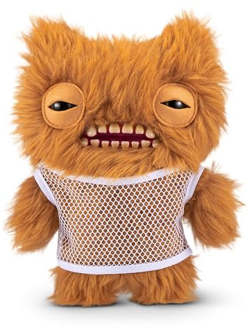 Fuggler Vacay Vibes von ZURU, Funny Ugly Monster, Plüsch, zum Sammeln, Spielzeug (Munch Munch - Ginger)