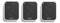 Télécommande Nice ON2E - Emetteur portatif à 2 Boutons - Fréquence : 433,92 MHz - Pour Portail et Porte de Garage - Codage à code tournant (Lot de 3 télécommandes)