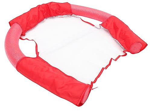 TOYANDONA Pool-schwimmstuhlnetz Schwimmfloß Pool Aufblasbar Pools Schwimmen Schwimmt Liege Schwimmer Für Schwimmbecken Für Großes Planschbecken Schwimmbad Schwimmzubehör Epe Rot