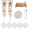 Jiounie Lederreparatur Creme, Leather Repair Gel, flüssigleder beige, Leather Repair Set beige, for Repairing Cracks on Sofas Furniture Leather Jackets Boat Seats, Zwei Stück (beige)