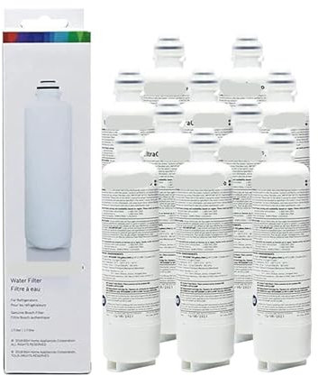 VPWMEWFP Refrigerator Water Purifier Filter Replacement ,Compatible For Bosch, BORPLFTR55, RA450022,REPLFLTR55UltraClarity Pro Water Filter Cartridge(10pcs)