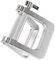 Exprimidor de pasta de dientes, dispensador de pasta de dientes de aluminio, diseño ergonómico resistente, organizador de baño fácil de usar para ungüento y tinte para el cabello, 4.5 x 4.13 pulgadas
