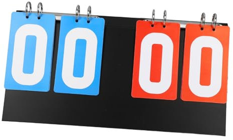 UKCOCO Tableau Affichage Portable pour Sports Tableau Affichage Rabattable pour Matchs De Basket-Ball Usage Sportif
