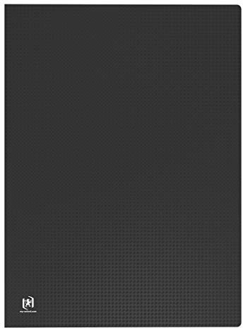 Elba Memphis Protège-documents 80 vues polypropylène opaque A3 Noir