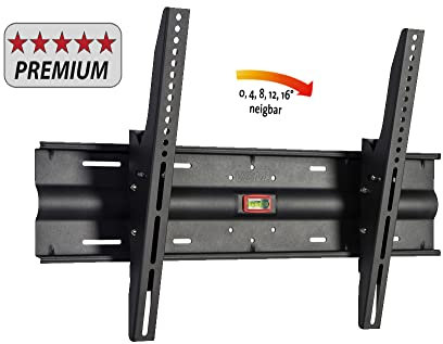 VCM Premium Universal TV LED LCD Wandhalterung Wandhalter Halter neigbar kippbar WN120 Fernseh-Aufhängung VESA