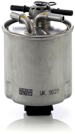 MANN-FILTER, WK 9027 Kraftstofffilter | Für PKW, Schutz des Kraftstoffsystems, Injektorschutz, Zuverlässige Kraftstoffversorgung, Echte OE-Technologie