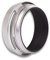 vhbw paraluce parasole 49mm compatibile con Fuji/Fujifilm FinePix X100, X100s, X100T obiettivo metallo argento