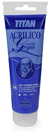 ACRÍLICO GOYA ESTUDIO AZUL ULTRAMAR OSCURO 125 ML Nº 56