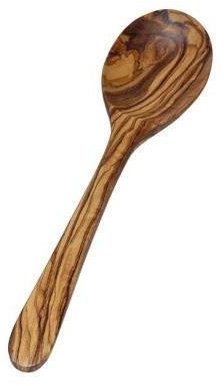 Unbekannt kremers 7056 Cucchiaio, Legno di ulivo, Naturale, 19 cm