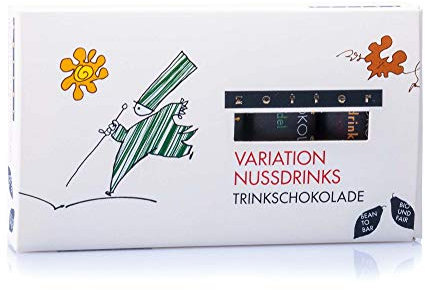 Zotter BIO Trinkschokolade Variation Nussdrinks 1x110g